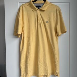 Banana Republic Yellow Polo Classic Pique Cotton